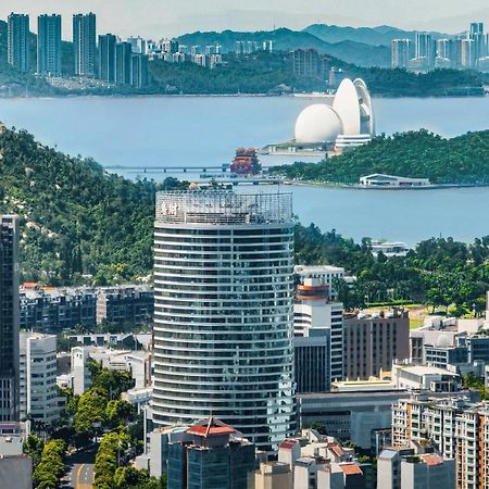 Crowne Plaza Zhuhai City Center By Ihg - Offers Free One-Way Shuttle To Chimelong Ocean Kingdom Esterno foto