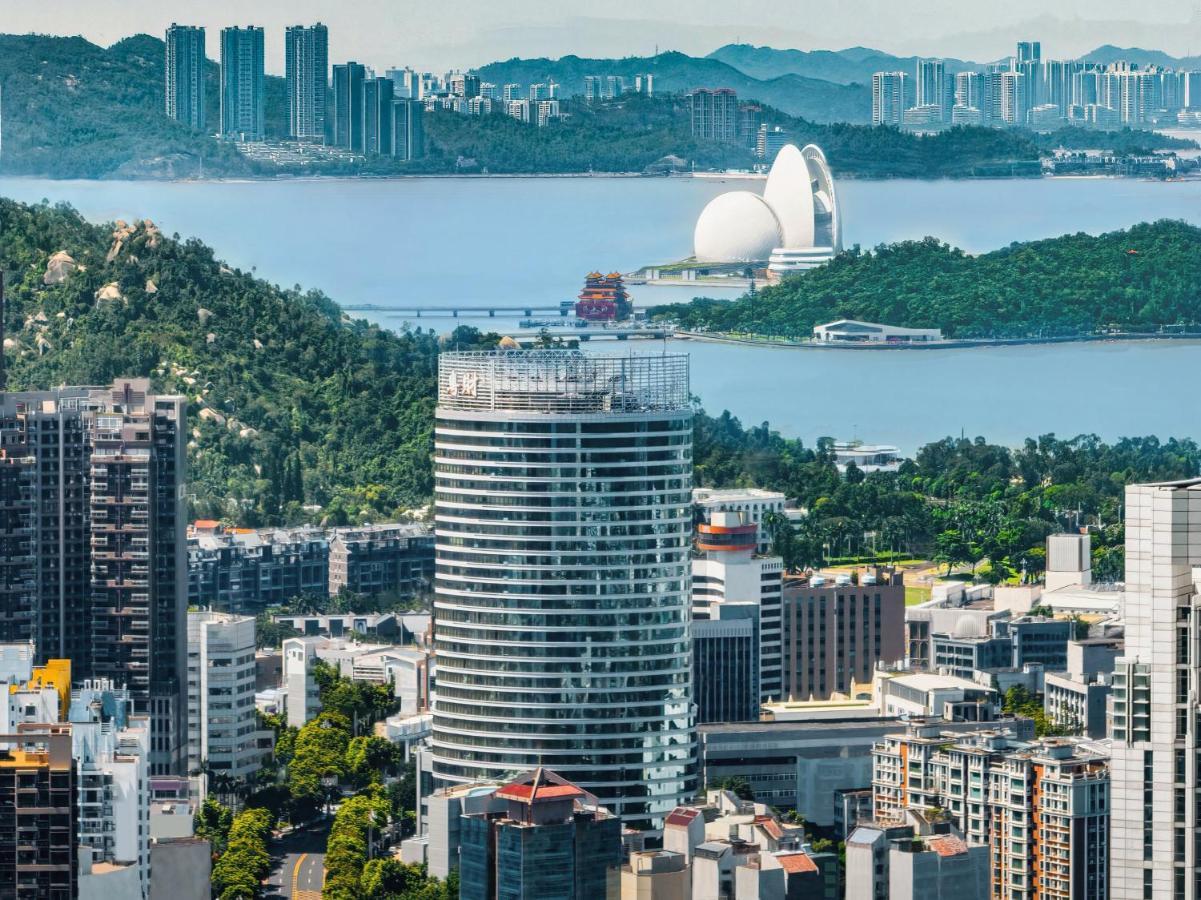 Crowne Plaza Zhuhai City Center By Ihg - Offers Free One-Way Shuttle To Chimelong Ocean Kingdom Esterno foto