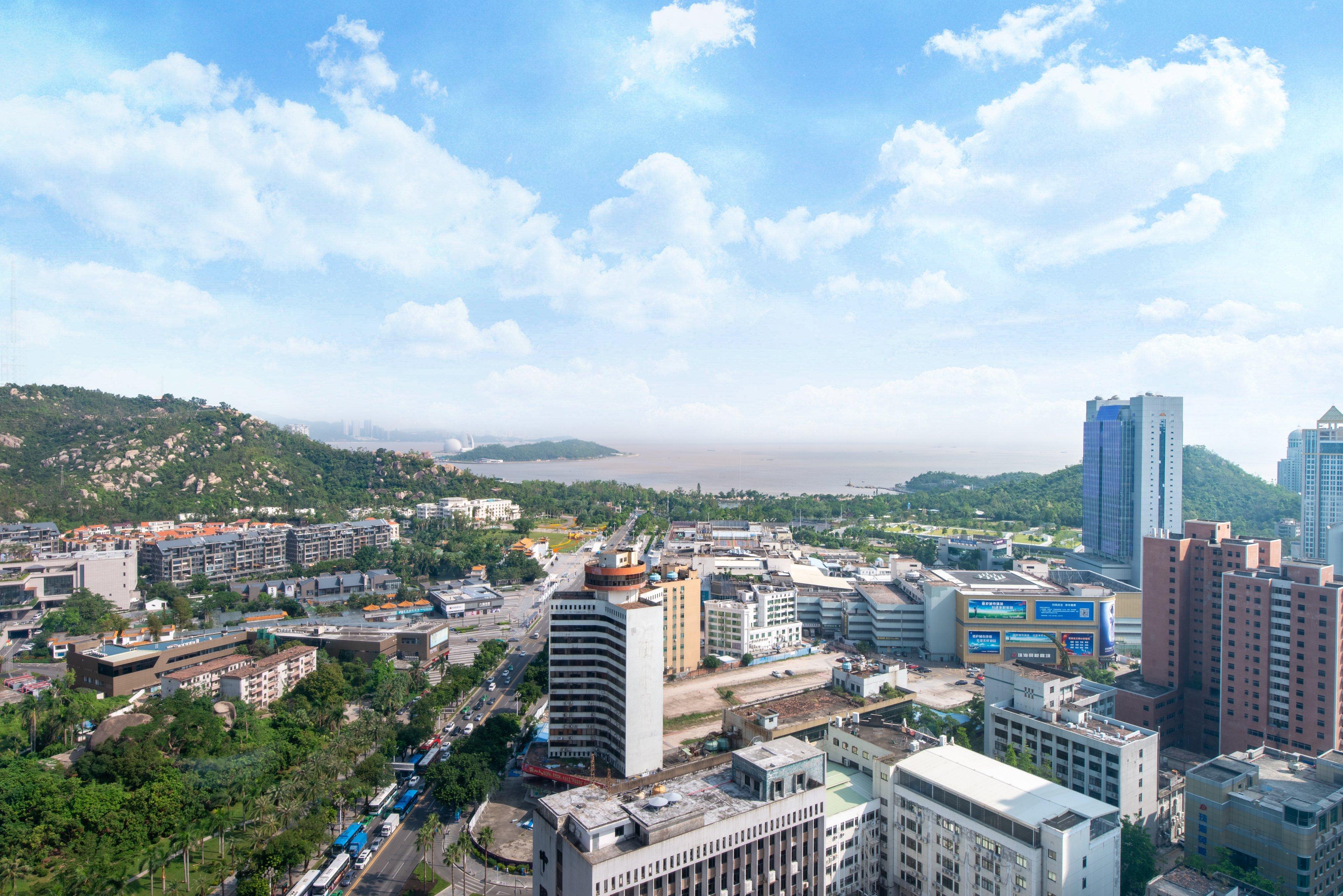 Crowne Plaza Zhuhai City Center By Ihg - Offers Free One-Way Shuttle To Chimelong Ocean Kingdom Esterno foto